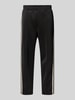 Only & Sons Regular Fit Sweatpants mit Kontraststreifen Modell 'RIBER' Black
