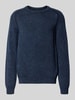 Armedangels Regular Fit Strickpullover aus reiner Baumwolle Modell 'VAANJO ' Dunkelblau