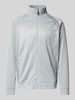 SERGIO TACCHINI Trainingsjacke mit Label-Stitching Modell 'GHIBLI' Hellgrau