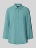 Christian Berg Woman Regular Fit Bluse aus Viskose mit 3/4-Arm Aqua