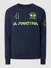 La Martina Sweatshirt mit Logo  Dunkelblau