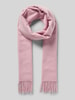 Pieces Schal mit Fransen Modell 'NOAH' Pink