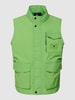 Tommy Hilfiger Gilet met labelpatch Grasgroen