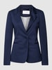 Vila Blazer met paspelzakken, model 'saga' Marineblauw