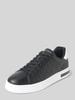 ARMANI EXCHANGE Sneakersy ze wzorem z logo model ‘SAFFIANO’ Czarny