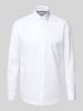 Christian Berg Men Regular Fit Business-Hemd mit Kentkragen Weiss