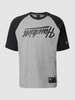 CHAMPION T-Shirt mit Statement-Print Anthrazit meliert
