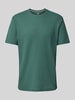 Christian Berg Men T-Shirt mit Strukturmuster Schilf