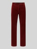 Christian Berg Men Corduroy broek met steekzakken Bordeaux