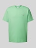 Lacoste T-Shirt mit Label-Patch Apfel