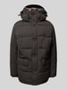 Strellson Steppjacke mit Kapuze Black