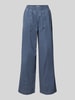 JAKE*S STUDIO WOMAN Wide Leg Stoffhose mit elastischem Bund Jeansblau