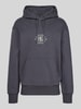 Calvin Klein Jeans Hoodie mit Label-Stitching Anthrazit