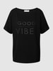 Christian Berg Woman T-Shirt mit Motiv-Print  Schwarz