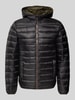 Blend Steppjacke mit Kapuze Black