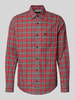 Lerros Vrijetijdsoverhemd met knoopsluiting Rood