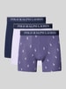 Polo Ralph Lauren Underwear Boxershort met elastische logoband in een set van 3 stuks Blauw