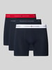 Tommy Hilfiger Trunks mit elastischem Bund im 3er-Pack Marine