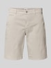 Brax Bermudas mit Eingrifftaschen Modell 'BARI' Silber