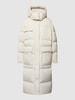 Marc O'Polo Daunenmantel mit abnehmbarer Kapuze Offwhite
