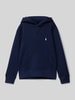 Polo Ralph Lauren Teens Hoodie mit Label-Stitching Marine