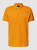 MCNEAL Poloshirt mit Logo-Stitching Dunkel Orange