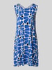 Tom Tailor Knielanges Kleid mit U-Ausschnitt Royal