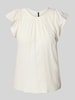 Vero Moda Regular Fit Blusentop aus Viskose-Mix Modell 'BELLA' Weiss