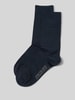 Christian Berg Men Socken mit Label-Print im 2er-Pack Marine