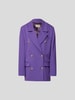 LouLou Studio Blazer mit Reverskragen Purple