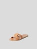 Ancient Greek Sandals Pantoletten aus echtem Leder Beige