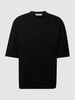 Stylebop Sweatshirt mit kurzen Ärmeln Schwarz