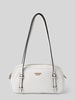 Guess Handtasche mit Label-Applikation Modell 'CERELIA' Weiss