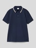 s.Oliver RED LABEL Poloshirt mit Kontrastbesatz Marine