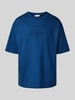 Calvin Klein Jeans T-Shirt mit Label-Stitching Dunkelblau