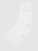 Esprit Socken mit Label-Stitching im 2er-Pack Weiss