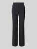 Marc Cain Spodnie materiałowe z kieszeniami z tyłu Czarny