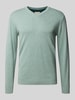 Tom Tailor Regular fit pullover van puur katoen  Mintgroen