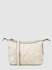 Seidenfelt Hobo Bag in Leder-Optik Offwhite