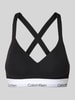 Calvin Klein Underwear Bralette met gewatteerde cups, model 'Lift' Zwart