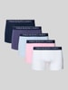Polo Ralph Lauren Underwear Trunks mit Logo-Stitching im 5er-Pack Pink