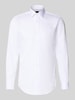 BOSS Slim Fit Businesshemd aus reiner Baumwolle Modell 'HANK' Weiss
