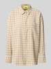 JJXX Relaxed Fit Bluse mit Brusttasche Modell 'JAMIE' Mud