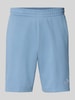 PUMA PERFORMANCE Sweatshorts met logostitching Lichtblauw