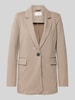 FREE/QUENT Blazer mit Reverskragen Modell 'Nanni' Taupe