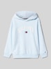 Tommy Hilfiger Kids Hoodie mit Label-Stitching Modell 'VARSIRY' Bleu Melange