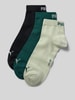 PUMA Socken aus Baumwoll-Mix Gruen