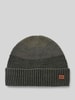 Barts Beanie mit Label-Badge Modell 'MIGUEN' Oliv