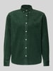 Carhartt Work In Progress Regular Fit Freizeithemd in Cord-Optik Modell 'Madison' Dunkelgruen