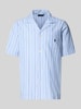 Polo Ralph Lauren Underwear Comfort Fit Pyjama-Oberteil aus reiner Baumwolle Blau